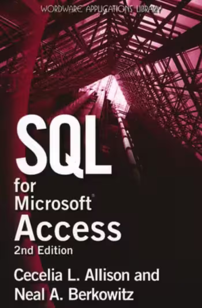خرید و دانلود نسخه کامل کتاب SQL for Microsoft Access