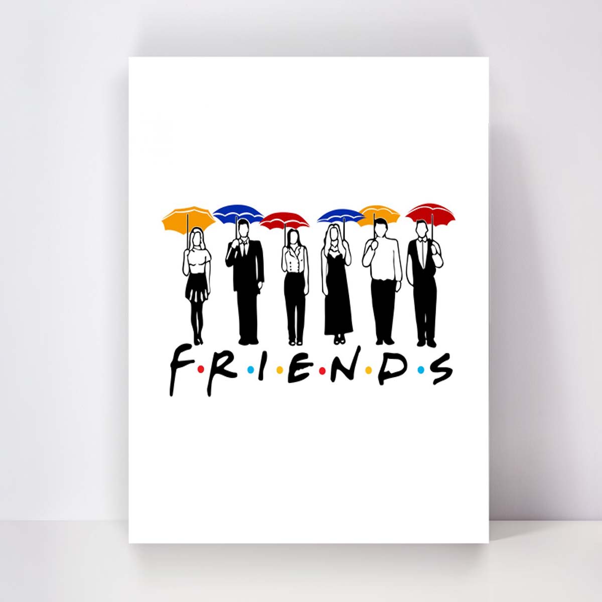 تابلو شاسی مدل Friends کد S-2151