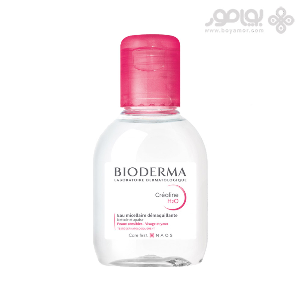 محلول پاک کننده بایودرما مدل سنسیبیو H2O حجم 100 میل