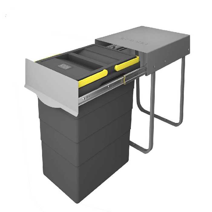 سطل زباله کابینتی مدل پلاتین