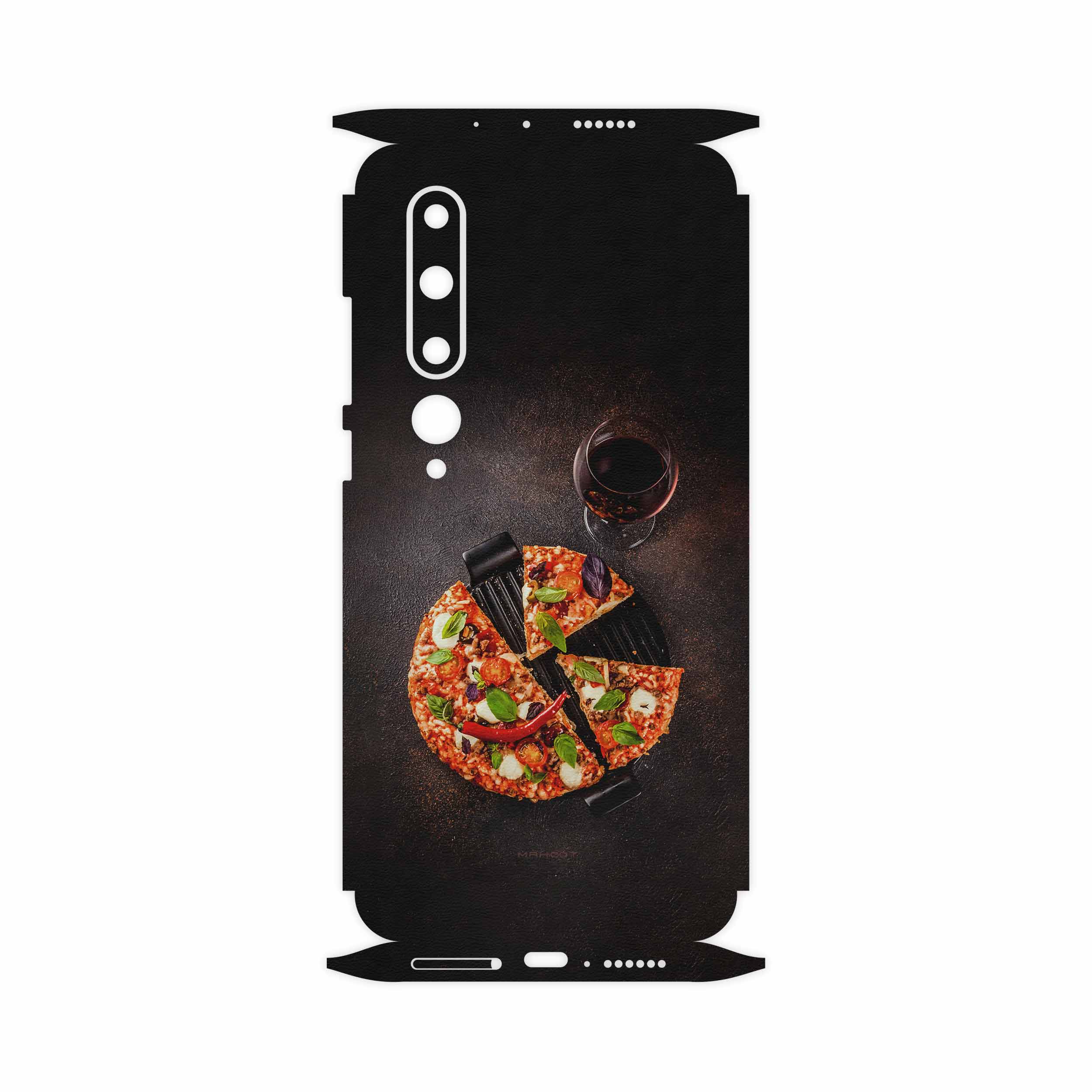 برچسب پوششی ماهوت مدل Pizza-FullSkin مناسب برای گوشی موبایل شیائومی Mi 10 5G
