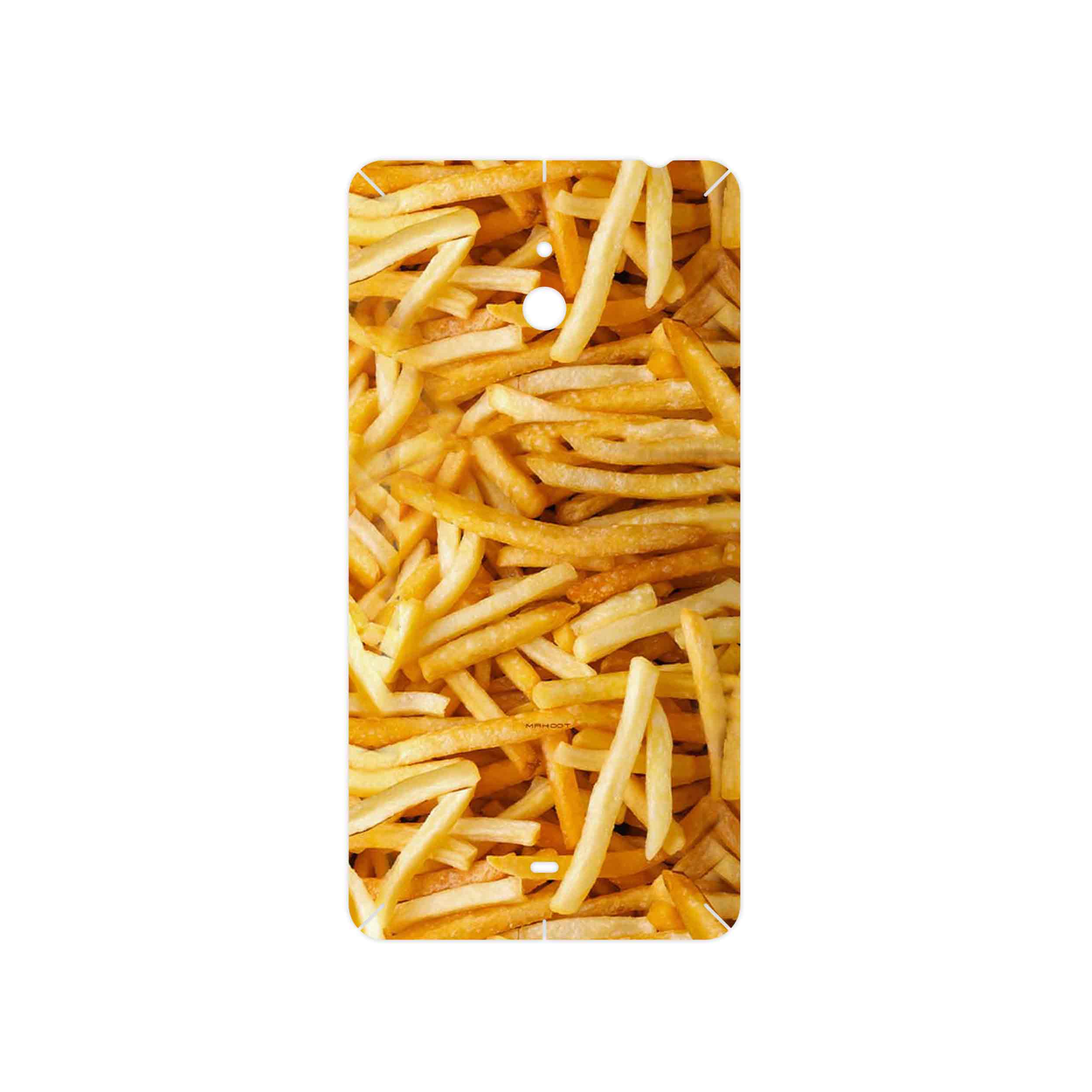 برچسب پوششی ماهوت مدل French fries مناسب برای گوشی موبایل نوکیا Lumia 1320