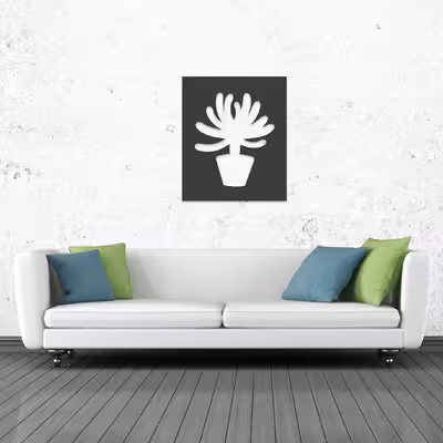دیوارکوب طرح گلدان مدل fl-b01