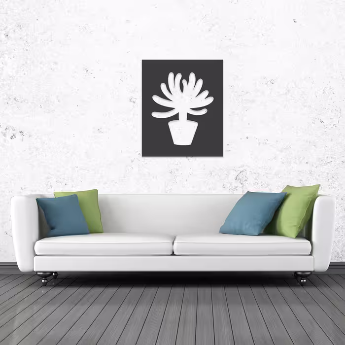 دیوارکوب طرح گلدان مدل fl-b01