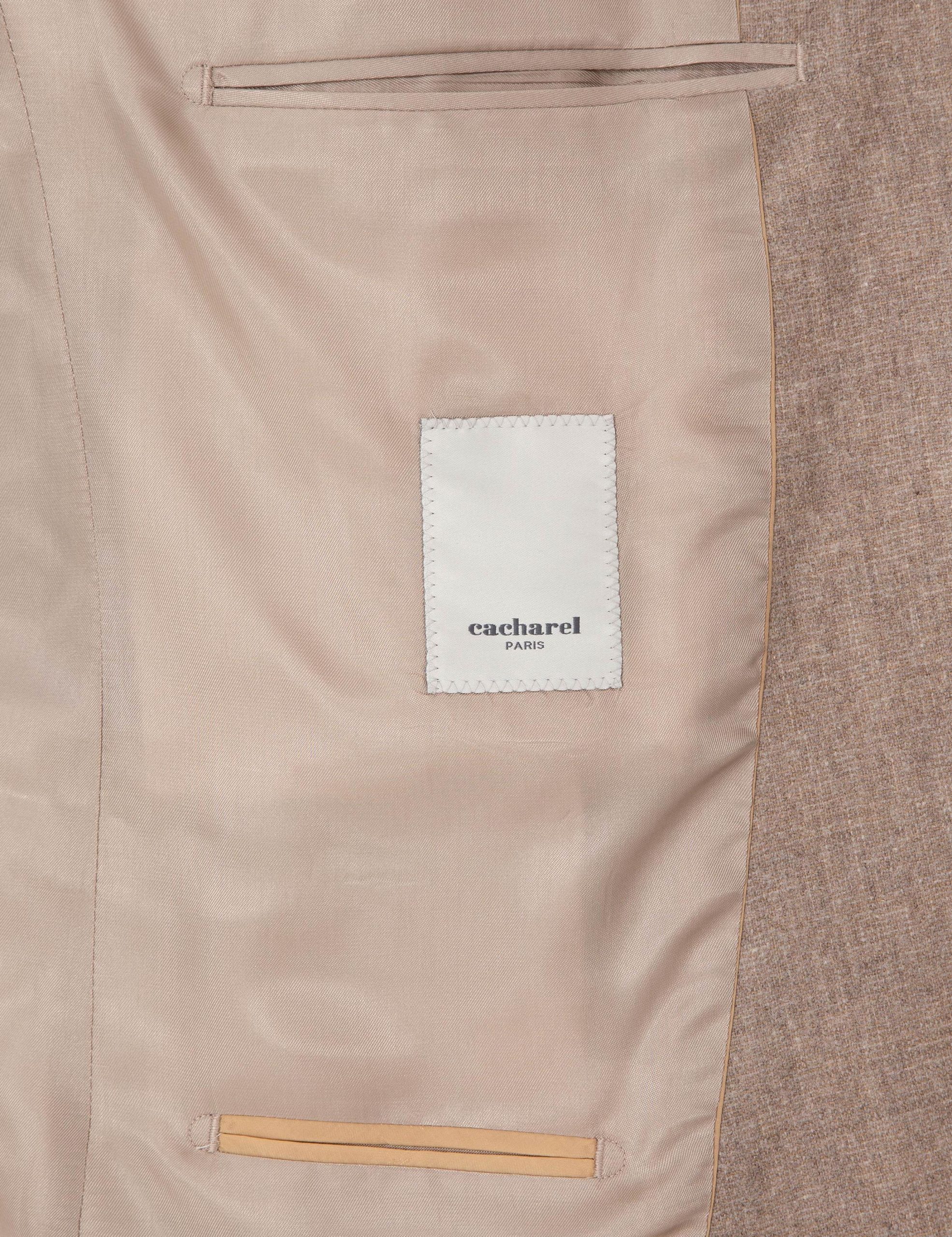 کت و شلوار مردانه بژ کاشارل