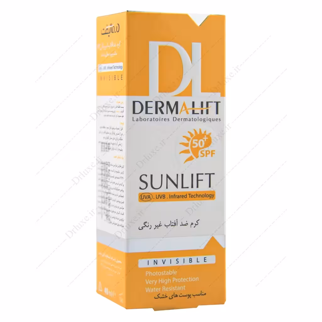 کرم ضد آفتاب SPF50 پوست خشک درمالیفت
