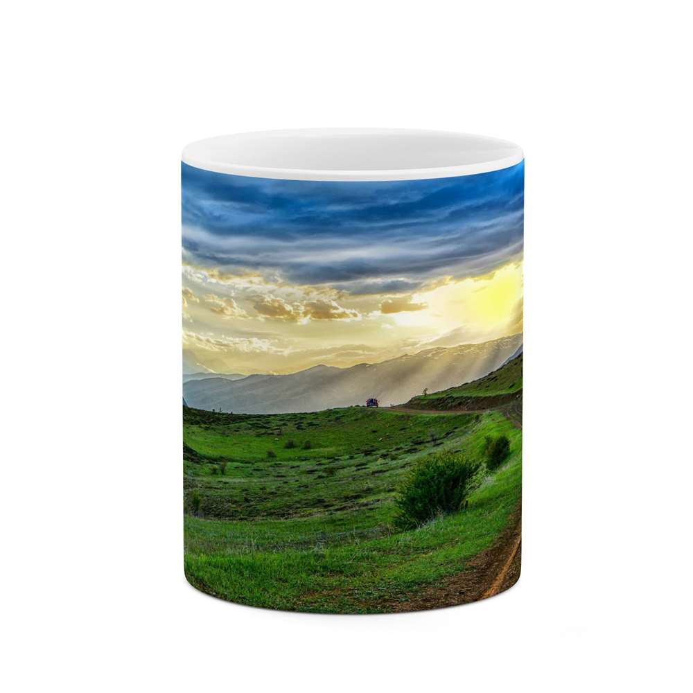 ماگ کاکتی طرح منظره مدل mgs13183