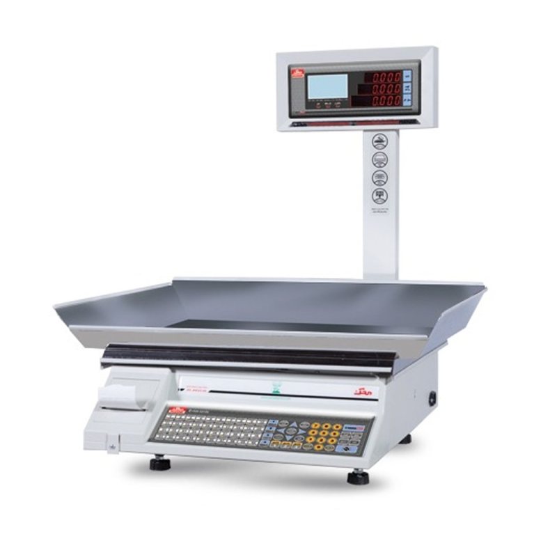 ترازو فروشگاهی محک مدل MDS-sefid14000PLUS