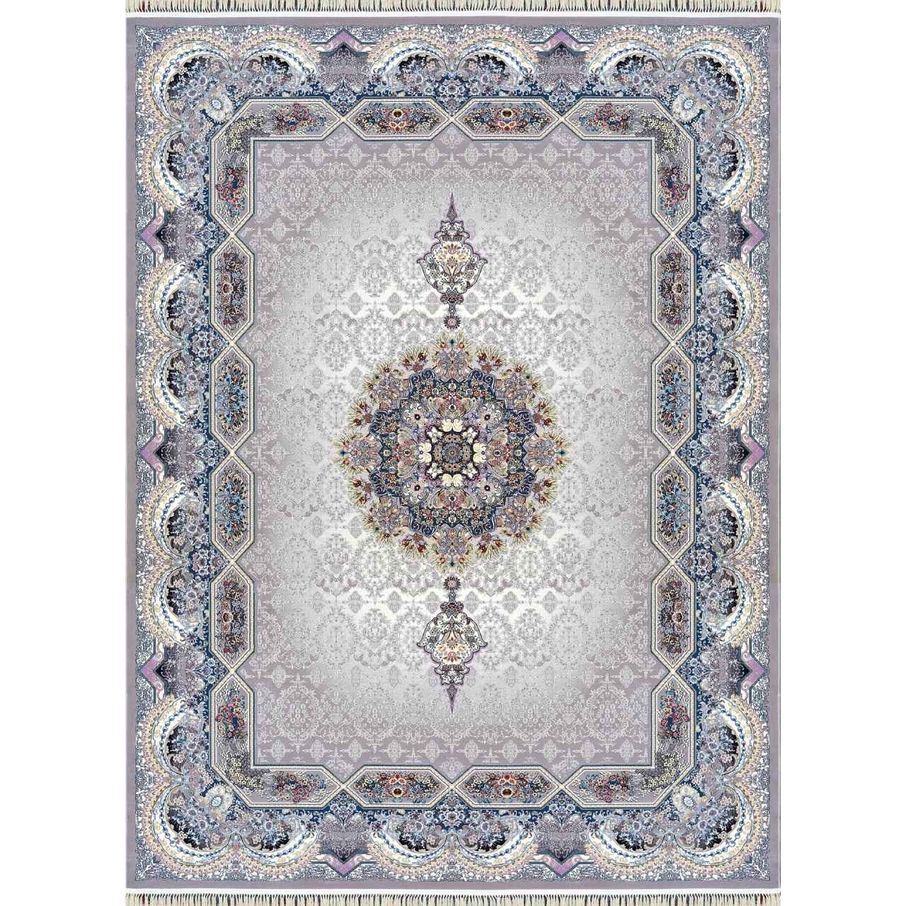 فرش ماشینی هالیدی ترمه ای