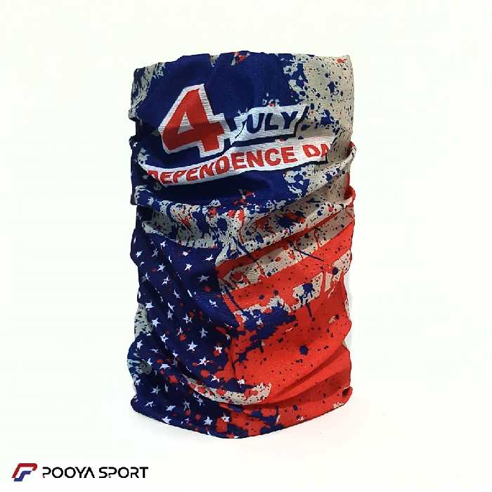 دستمال سرو گردن اسکارف Scarf طرح پرچم آمریکا