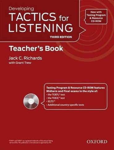 Developing Tactics For Listening Teachers Book کتاب معلم تکتیکس فور لیسنینگ