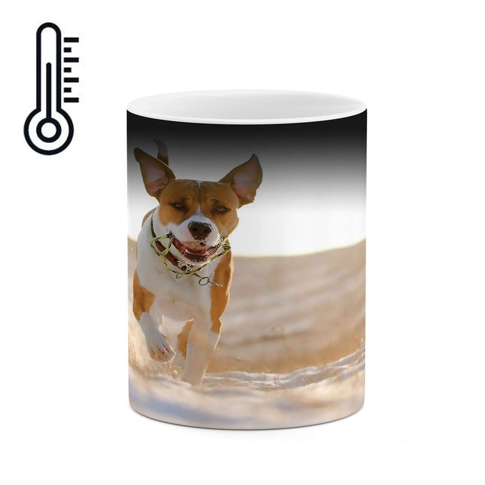 ماگ حرارتی طرح سگ  مدل mgh03389