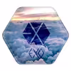 پیکسل خندالو طرح گروه اکسو EXO مدل 6 ضلعی کد 1026