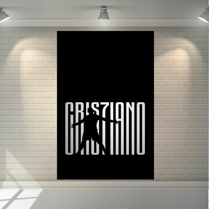 تابلو شاسی طرح ورزشی مدل هنری کریستیانو رونالدو کد PB376 | دنیای قاب