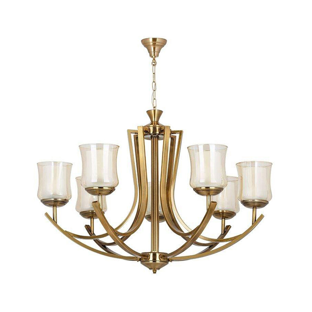 لوستر ۸ شعله چشمه نور مدل H2618/8