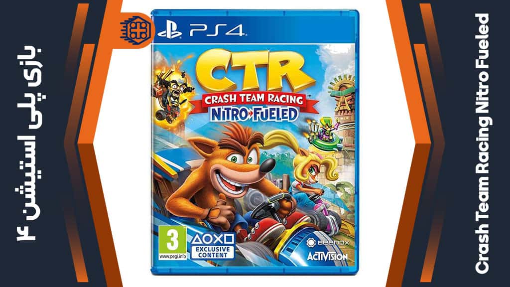 دیسک بازی Crash Team Racing Nitro Fueled – مخصوص  PS4