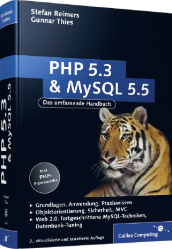 خرید و دانلود نسخه کامل کتاب PHP 53 und MySQL 55: Das umfassende Handbuch, 3 Auflage