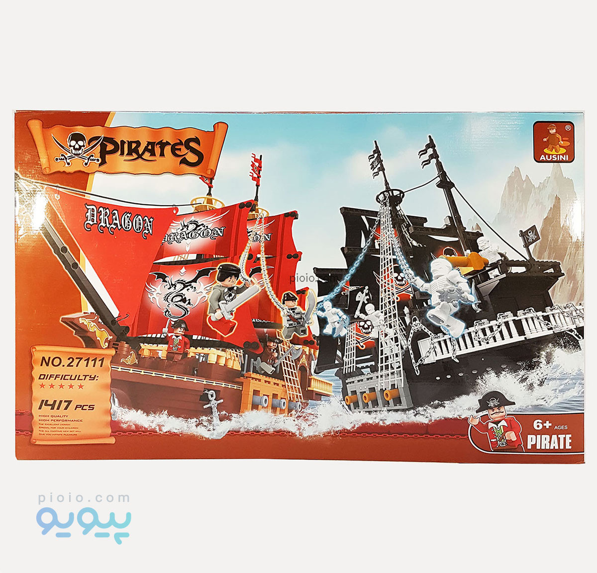 اسباب بازی لگو کشتی دزدان دریایی