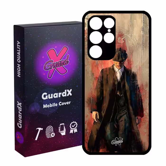 کاور گارد ایکس طرح Peaky Blinders مدل Glass10122 مناسب برای گوشی موبایل سامسونگ Galaxy S22 Ultra