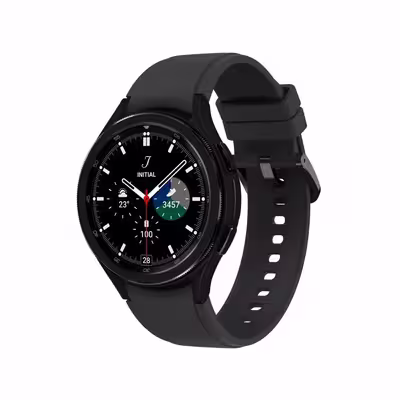 برچسب ماهوت طرح Matte Black مناسب برای ساعت هوشمند سامسونگ Watch4 Classic 46mm
