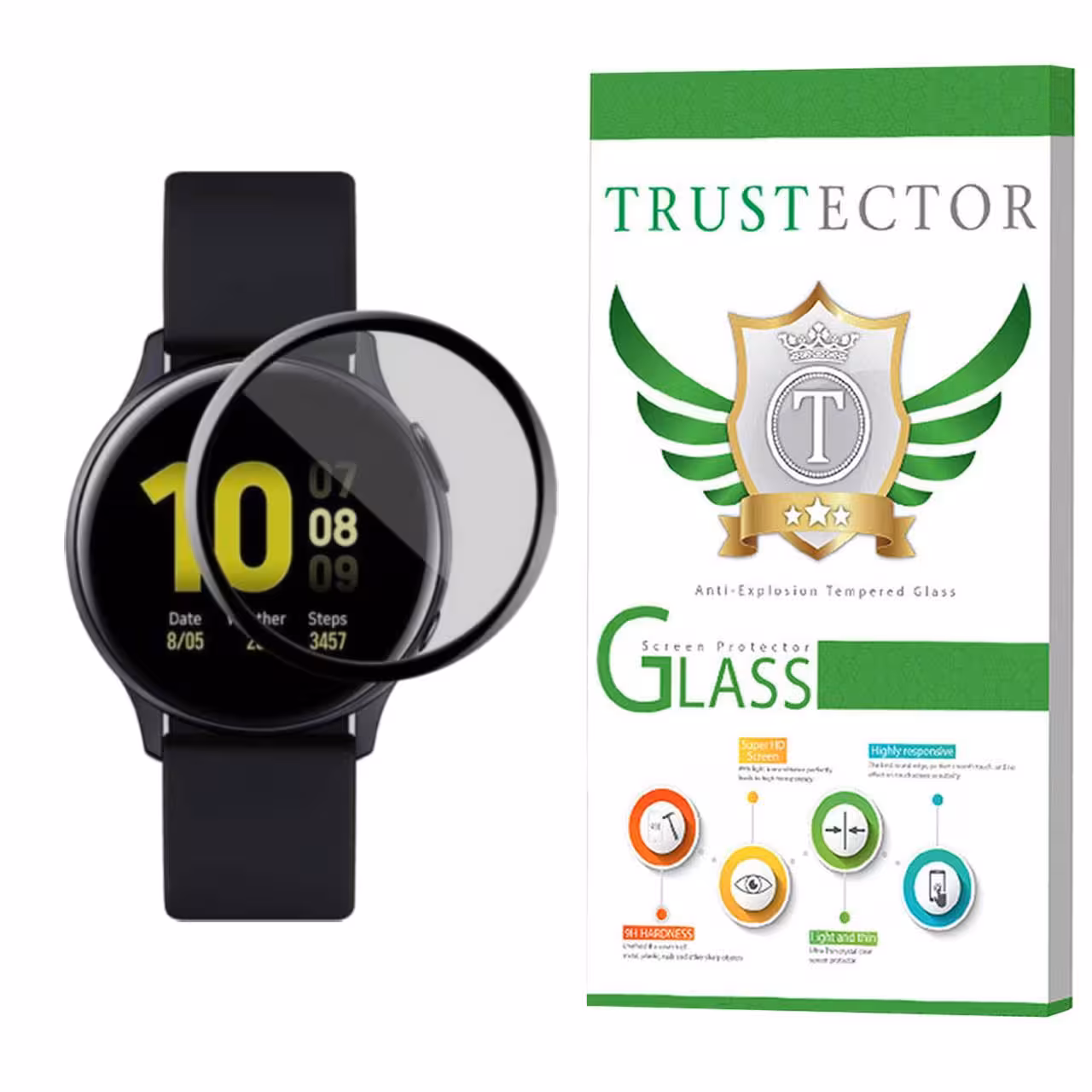 محافظ صفحه نمایش نانو تراستکتور مدل PMTA مناسب برای ساعت هوشمند سامسونگ Galaxy Active 2 44mm