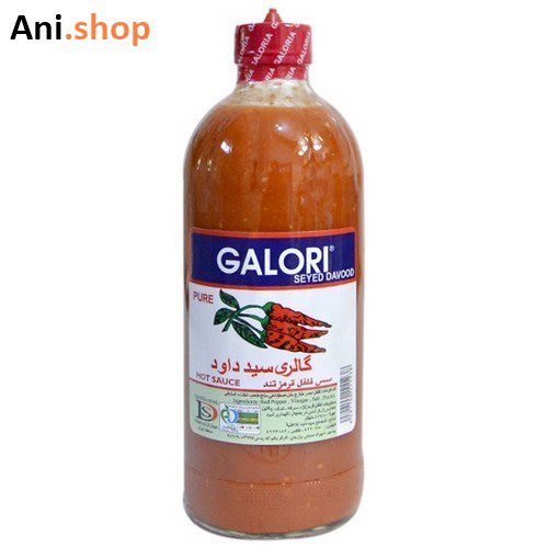 سس فلفل قرمز گالری سید داود 472 میلی لیتری کد233