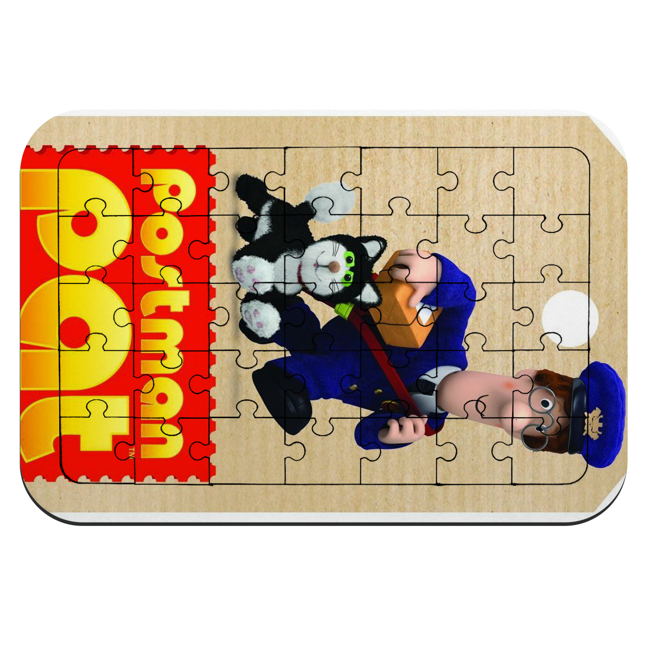 	 پازل 35 تکه طرح انیمیشن پت پستچی مدل NI2179