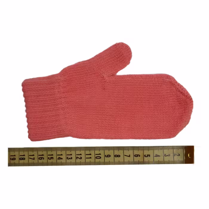 دستکش بچگانه تارتن مدل 88001 رنگ گلبهی