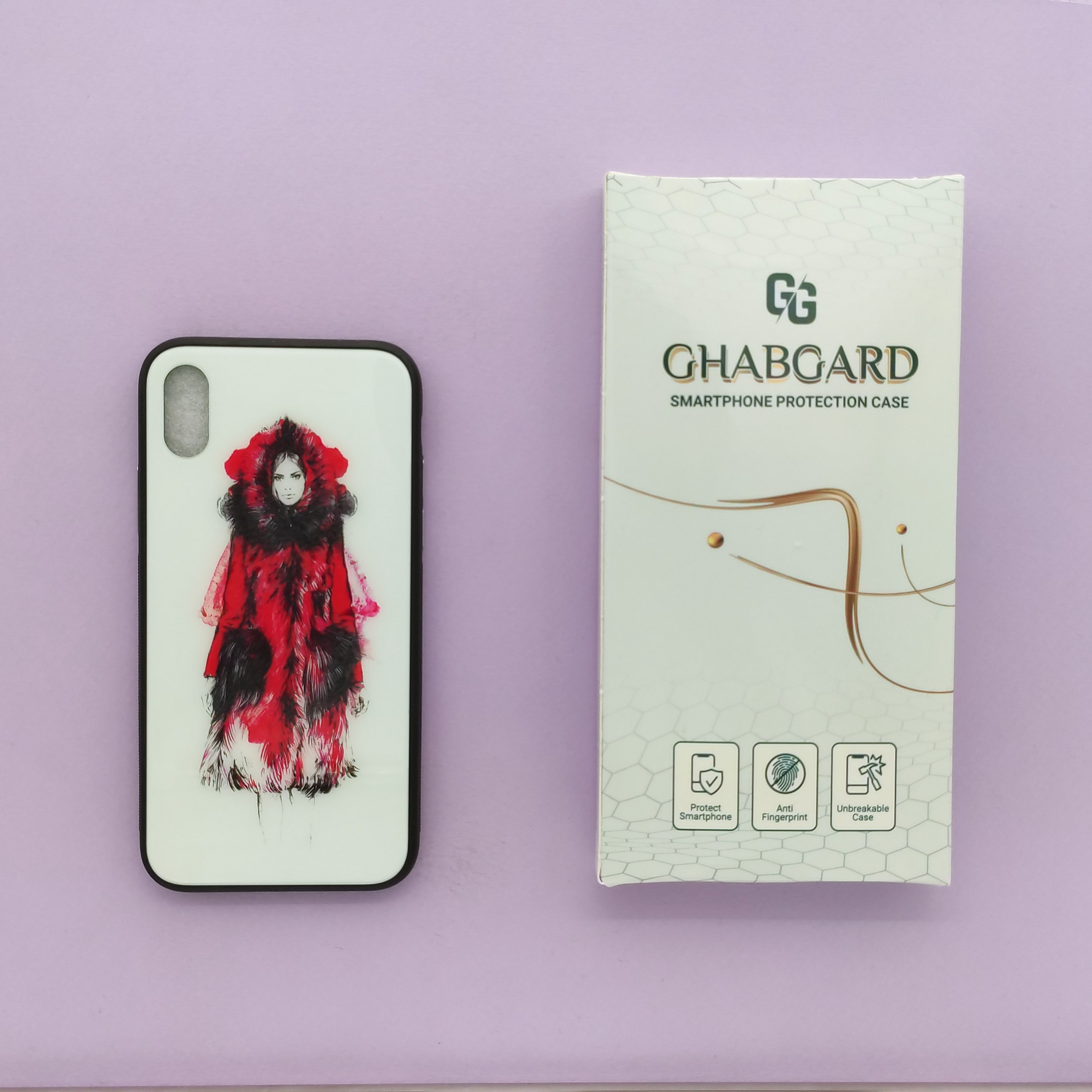 کاور قاب گارد مدل دخترانه مناسب برای گوشی موبایل اپل iphone x\xs 