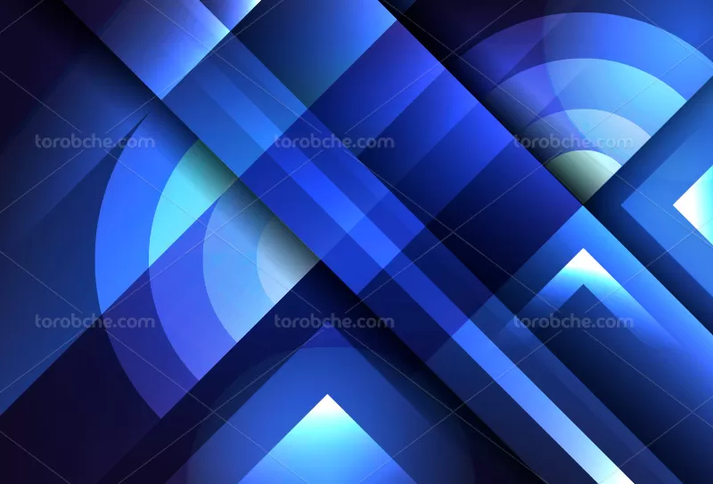 وکتور بکگراند آبی سه بعدی | گرافیک با طعم تربچه