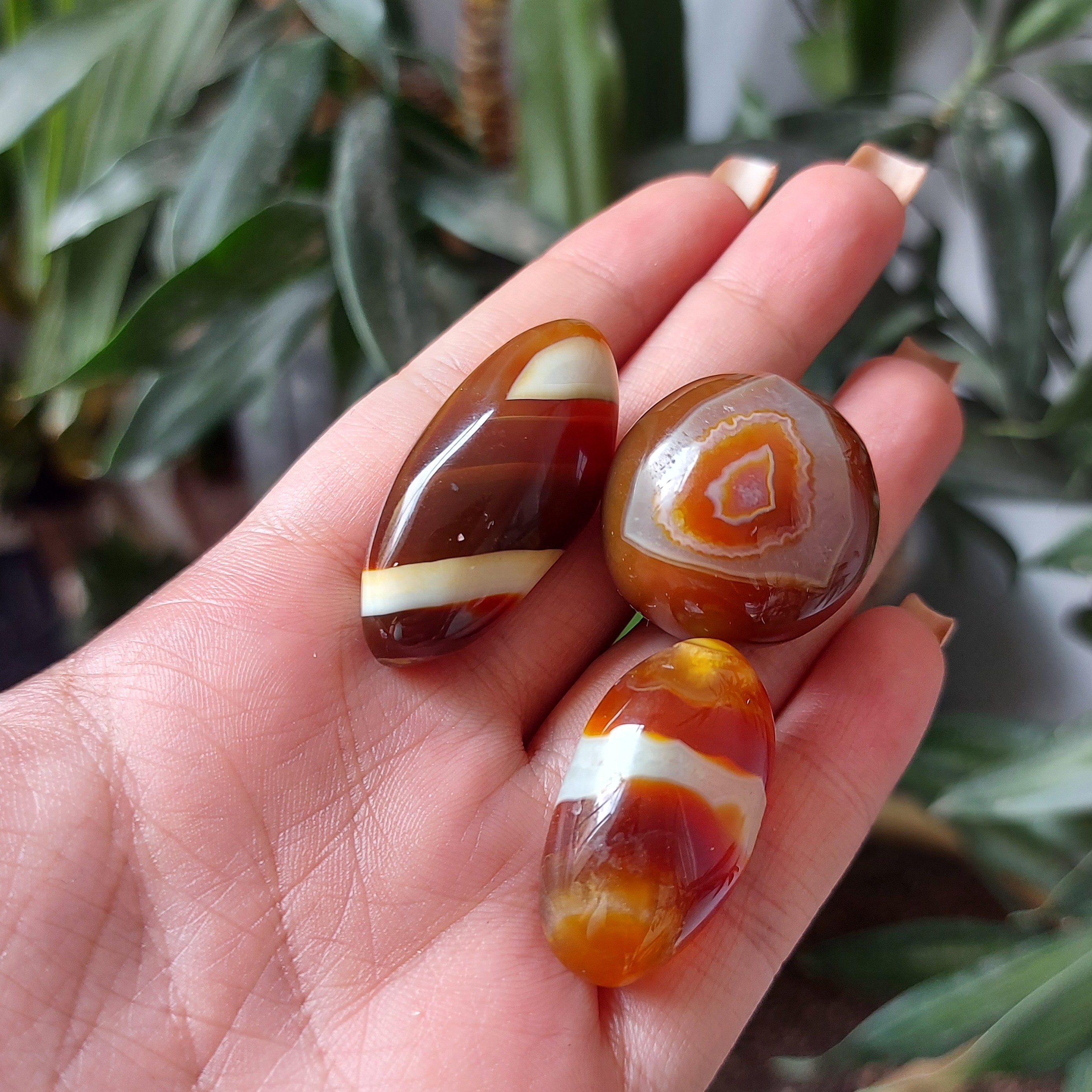 سنگ عقیق سلیمانی طبیعی