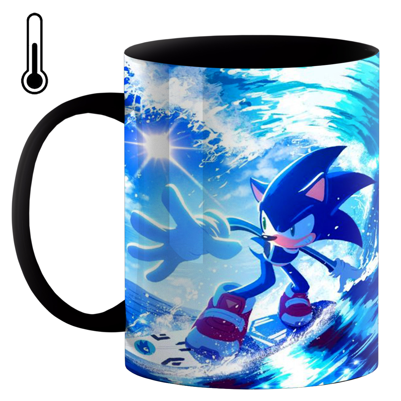 ماگ حرارتی طرح سونیک کد 500