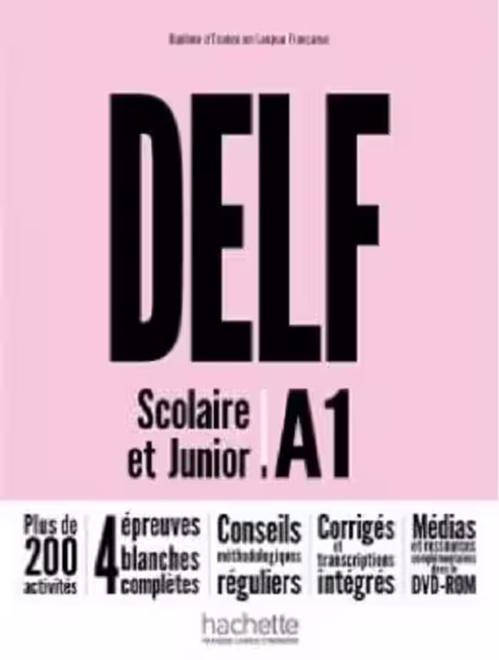 کتاب فرانسوی  DELF A1 Scolaire et junior DVD-ROM