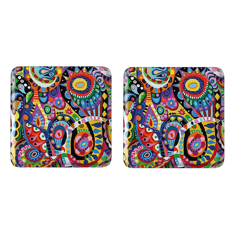 پیکسل خندالو مدل نقاشی انتزاعی کد 5332 به همراه مگنت