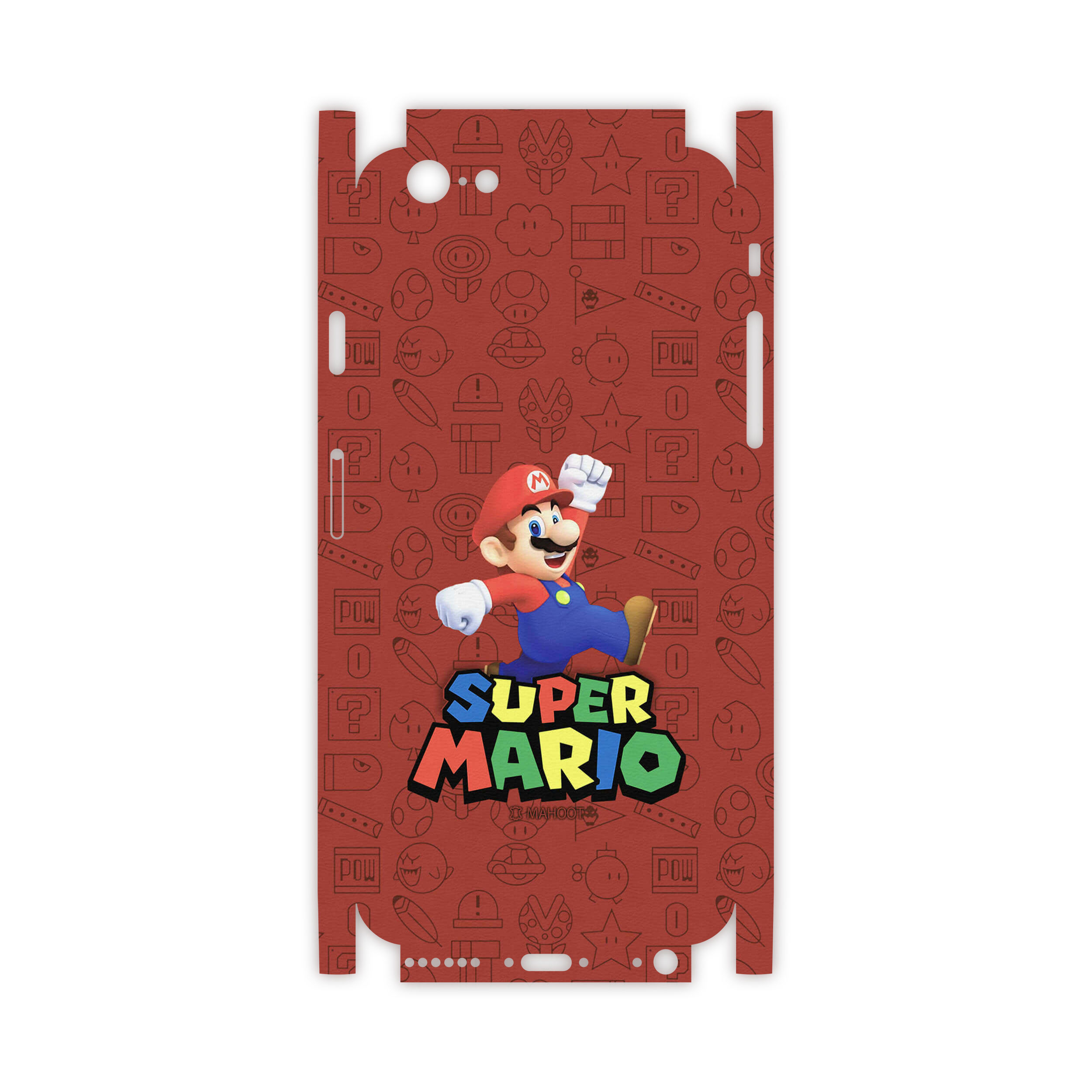 برچسب پوششی ماهوت مدل Super-Mario-Game-FullSkin مناسب برای گوشی موبایل اپل iPhone 6S