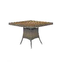 میز مربع صفحه چوب بورنووی