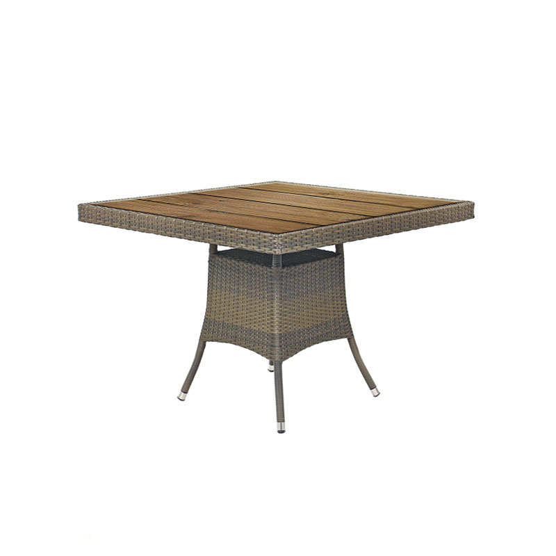 میز مربع صفحه چوب بورنووی