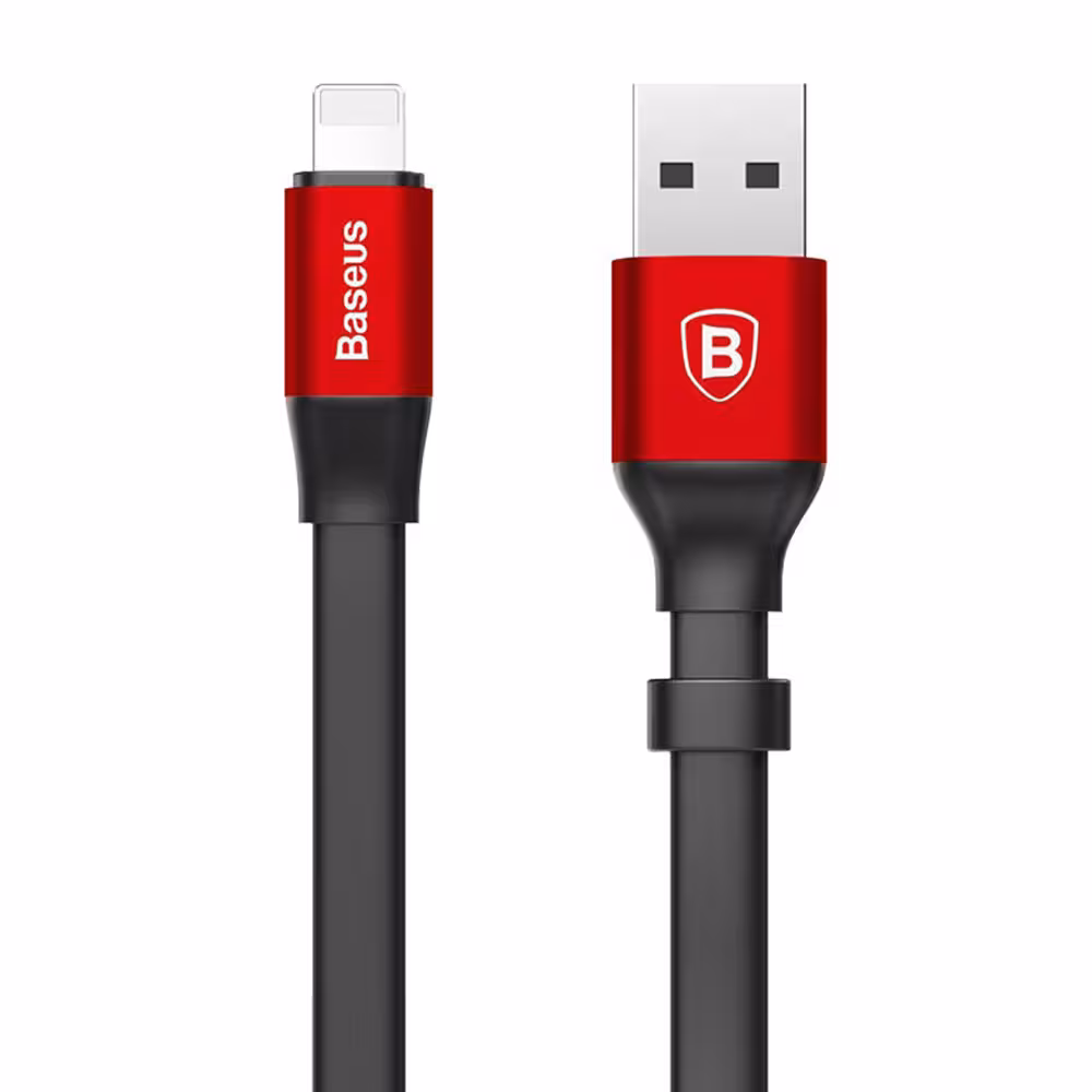 کابل تبدیل USB به لایتنینگ باسئوس مدل CALMBJ-B طول 0.23 متر