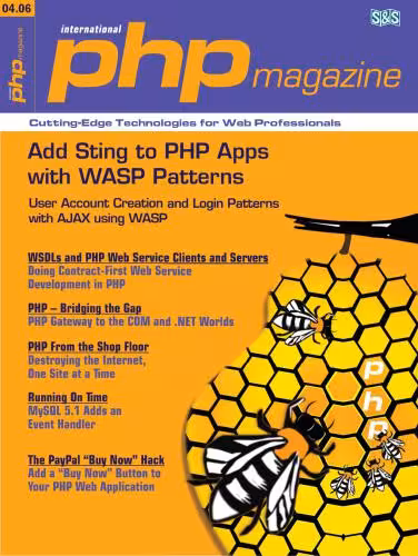 خرید و دانلود نسخه کامل کتاب PHP Magazin (April 2006)
