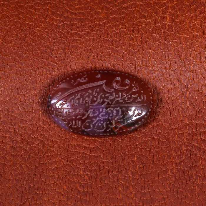 نگین عقیق کد 16512 - جواهری مشاهیر