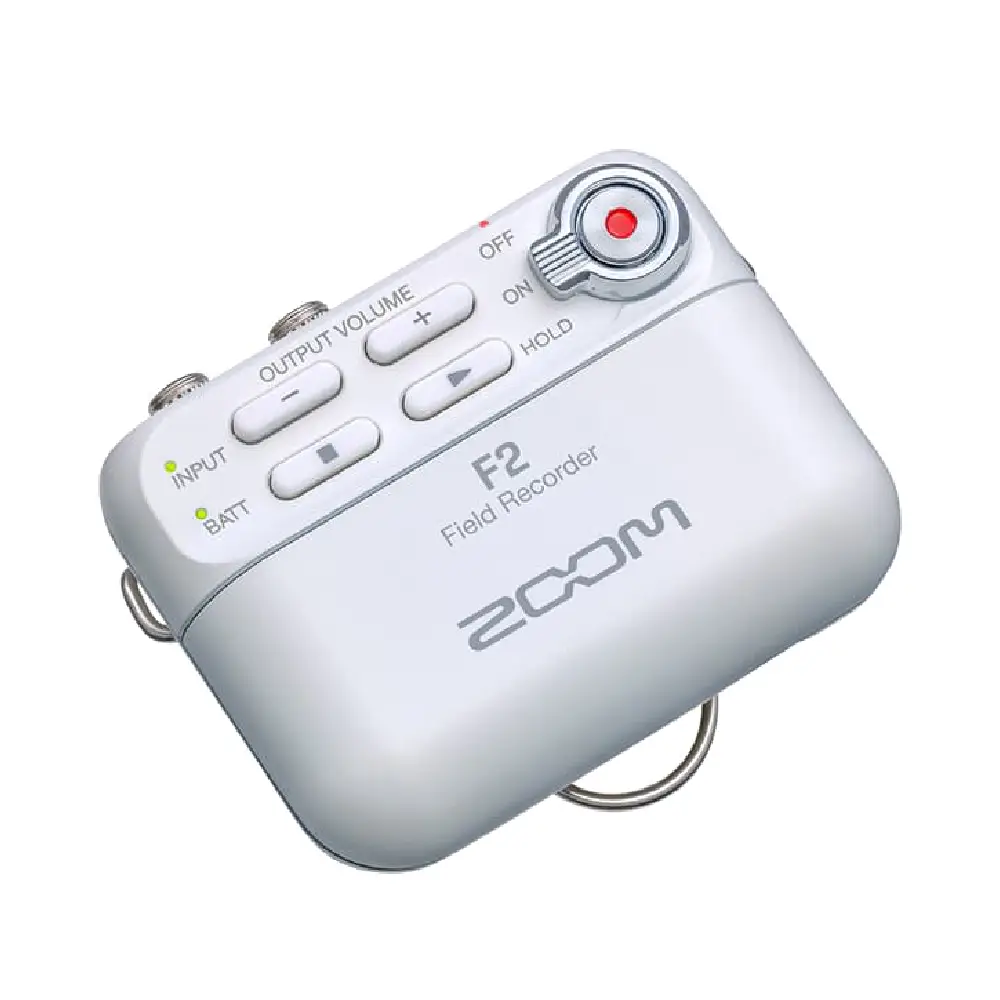 رکوردر زوم یقه ای ZOOM F2-BT/White