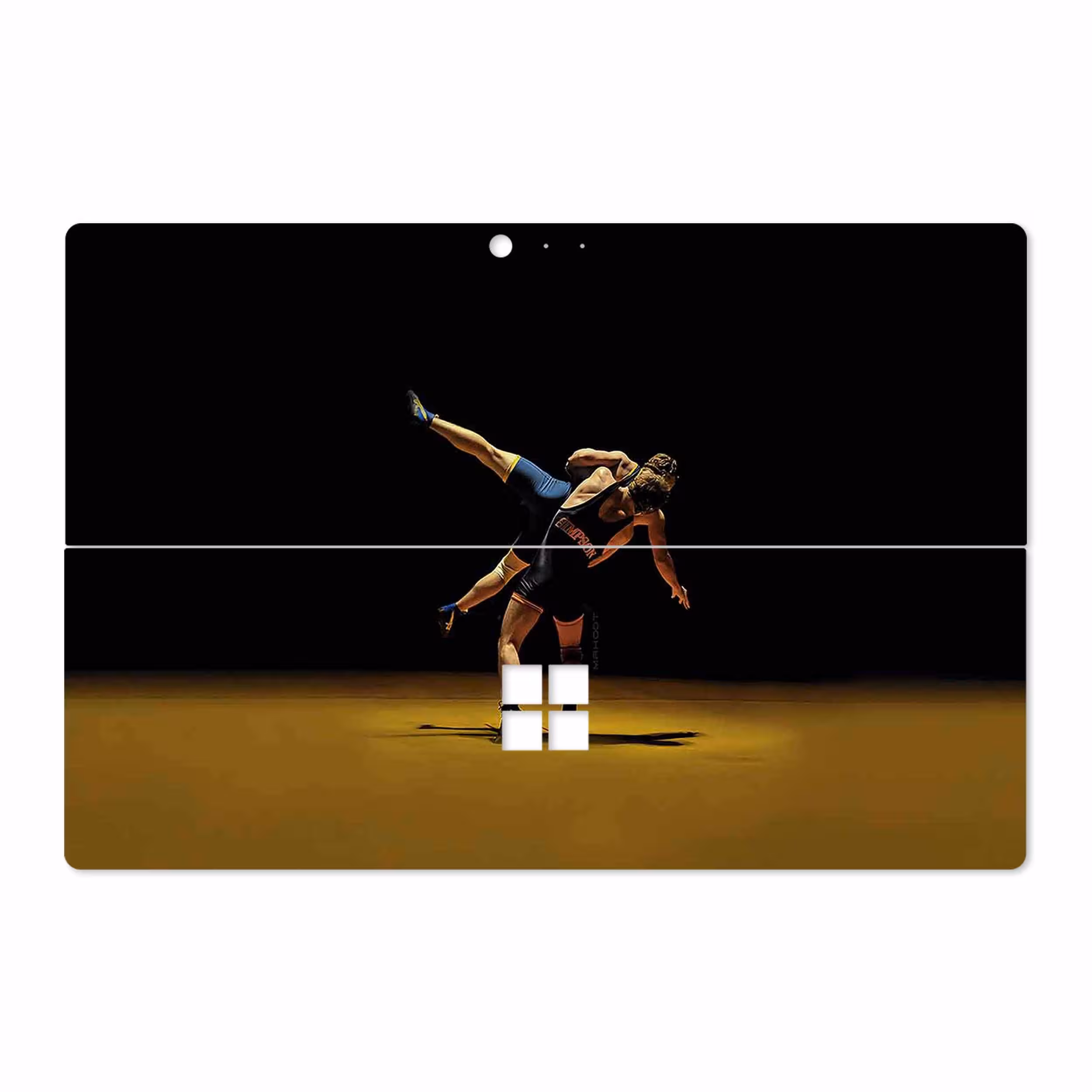 برچسب پوششی ماهوت مدل Wrestling مناسب برای تبلت مایکروسافت Surface Pro 4 2015