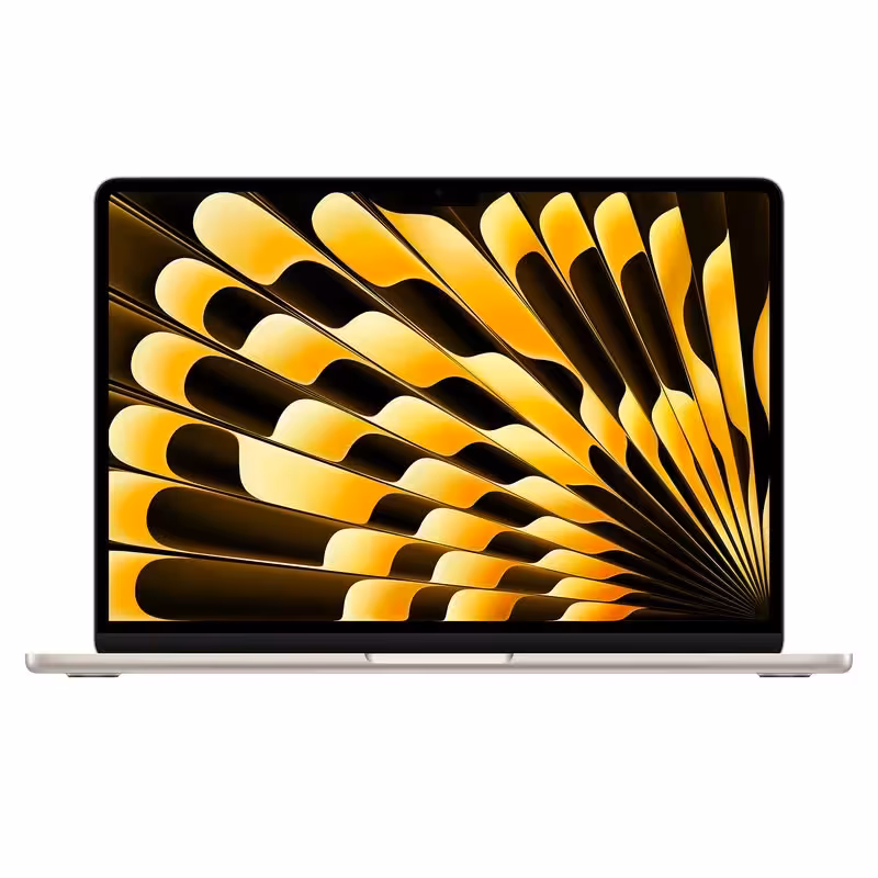 لپ تاپ 13.6 اینچی اپل مدل MacBook Air MW0Y3 2025 LLA-M4-16GB RAM-256GB SSD - فروشگاه اینترنتی سیب سبز