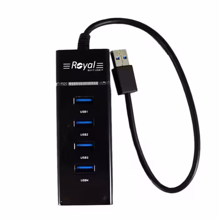هاب 4 پورت USB3.0 کابل 1٫2 متری