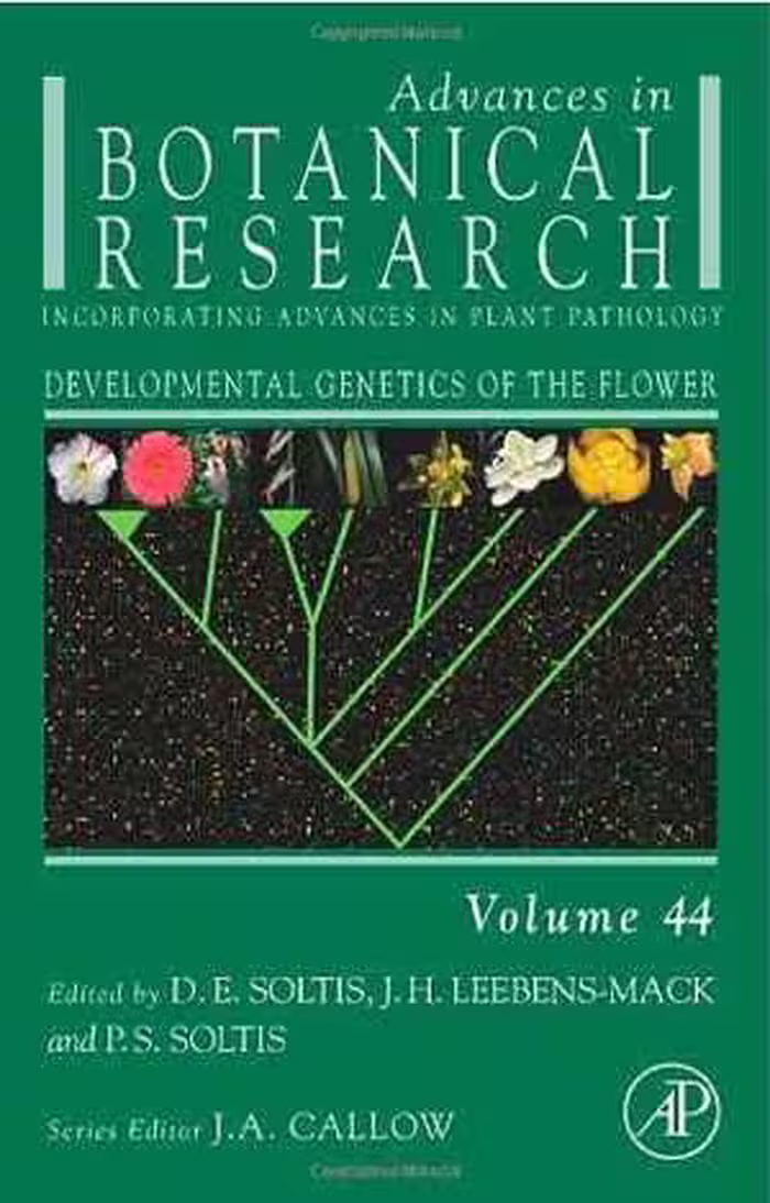 [PDF] دانلود کتاب Developmental Genetics Of The Flower, 2006