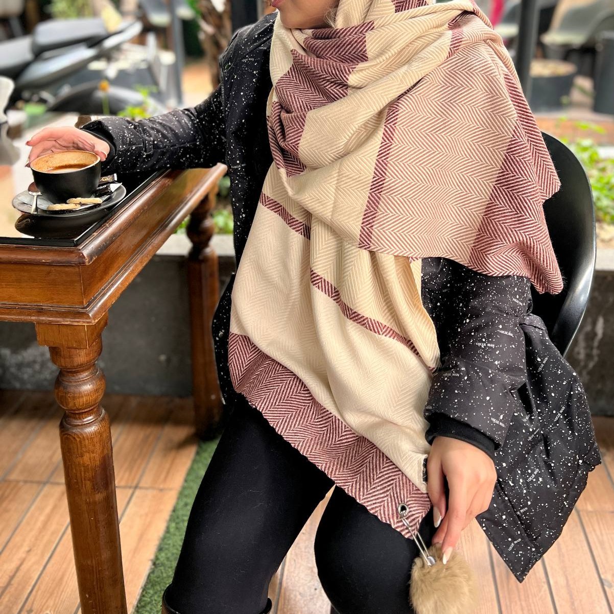 شال موهر جناغی 5