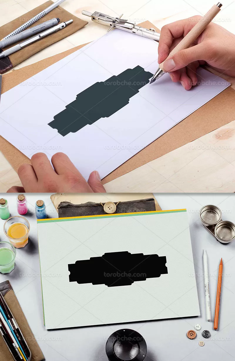 کادر اسلیمی 168 | گرافیک با طعم تربچه