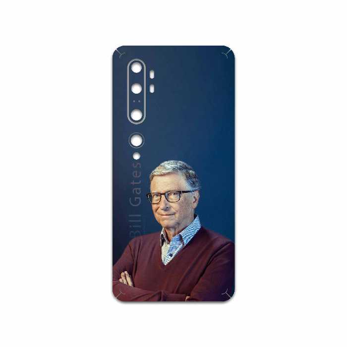 برچسب پوششی ماهوت مدل Bill Gates مناسب برای گوشی موبایل شیائومی Mi Note 10 Pro