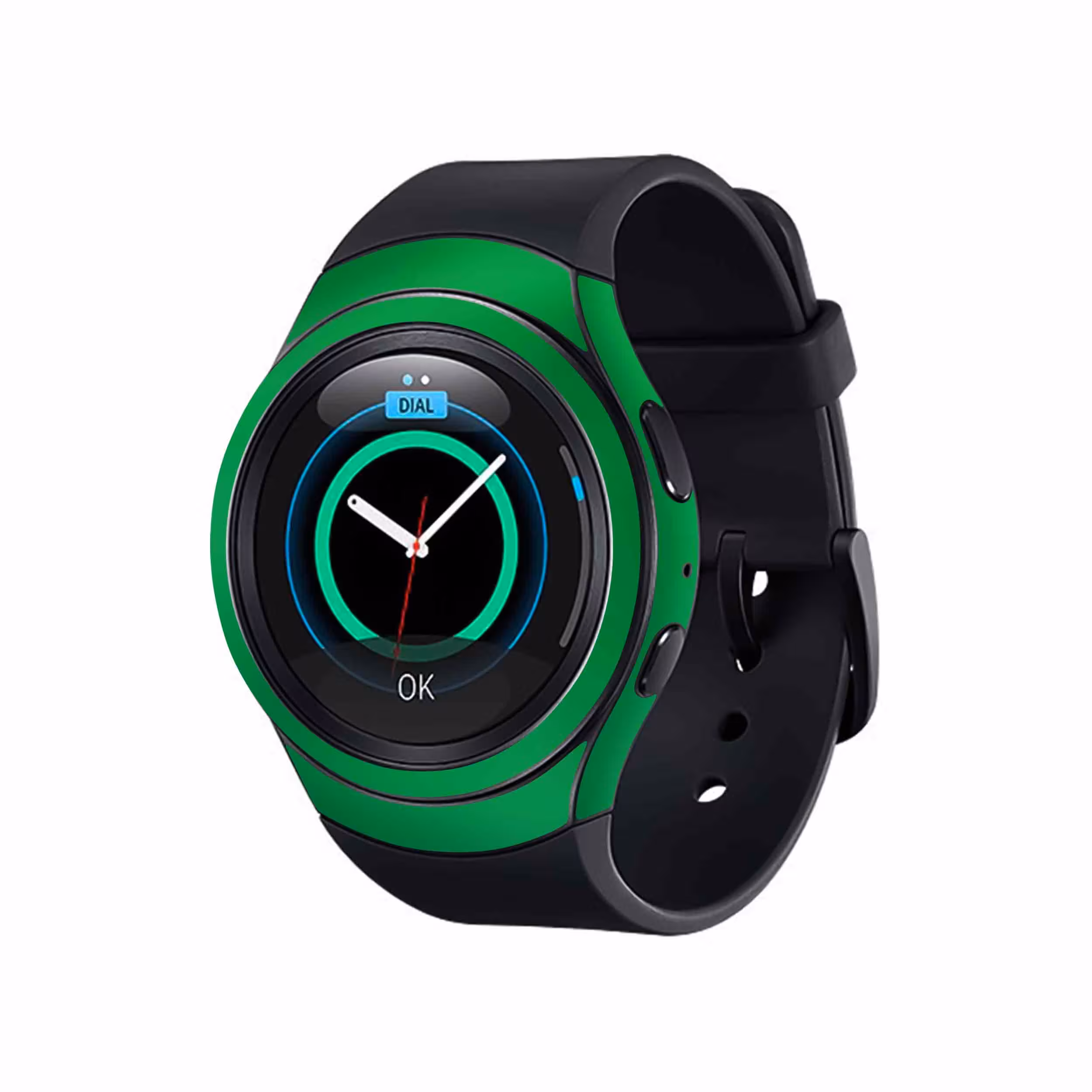 برچسب ماهوت طرح Matte-Green مناسب برای ساعت هوشمند سامسونگ Galaxy Gear S2