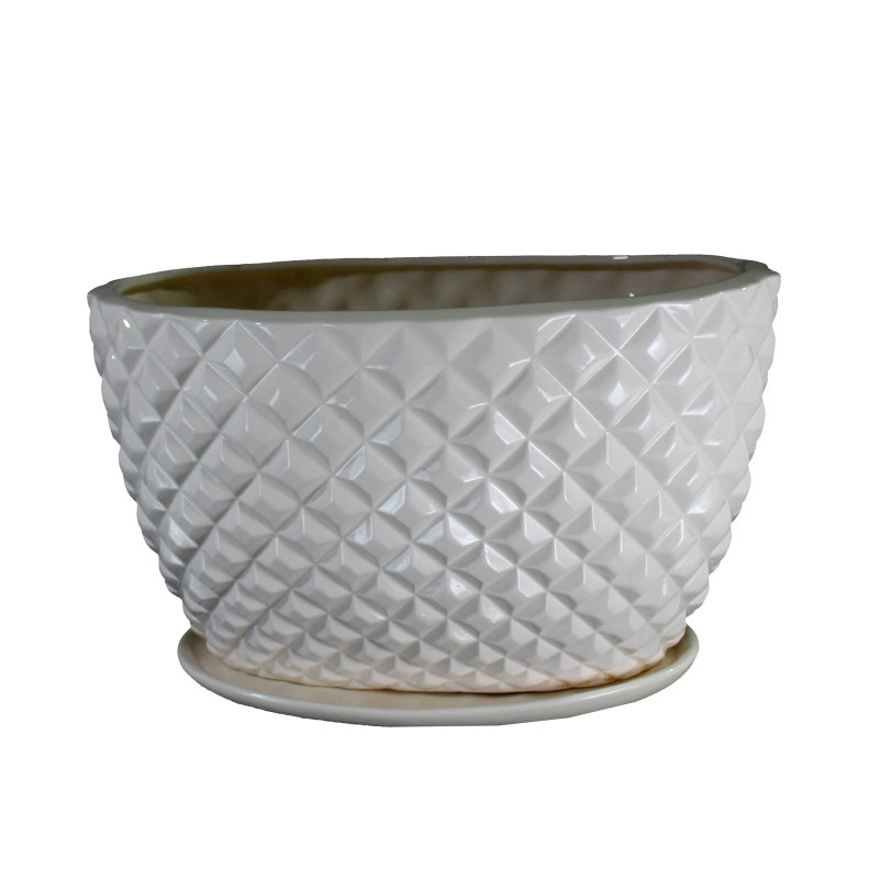 گلدان مدل الماسی